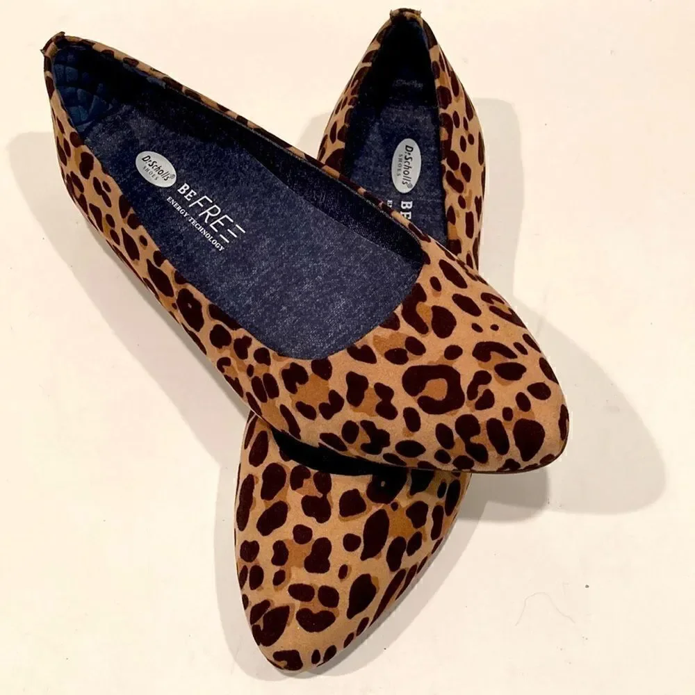 Dr. Scholls American Lifestyle “Ashton” Leopard Size 7W Women's